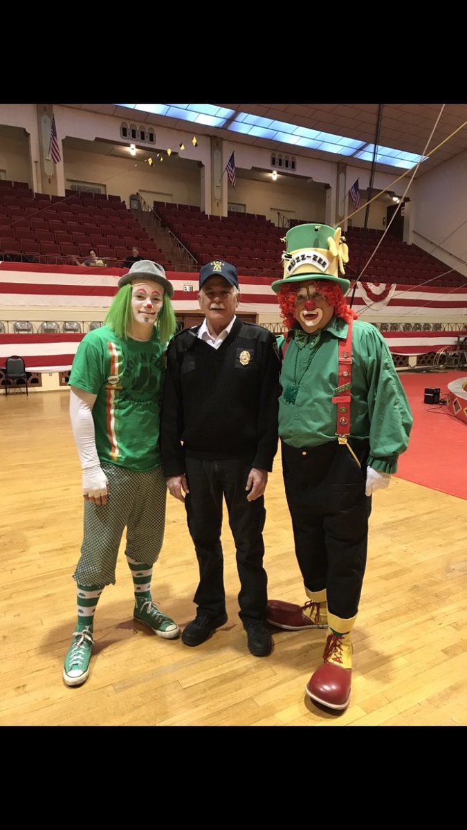 Today is your last chance to attend the Zembo Shriner Circus.  1 and 5 pm. If you plan to make it today.  Tickets are available on line or at the door.  Let me know if you are coming and I will give you a personal police escort to your seats.  😂Not clowning around. Seriously.