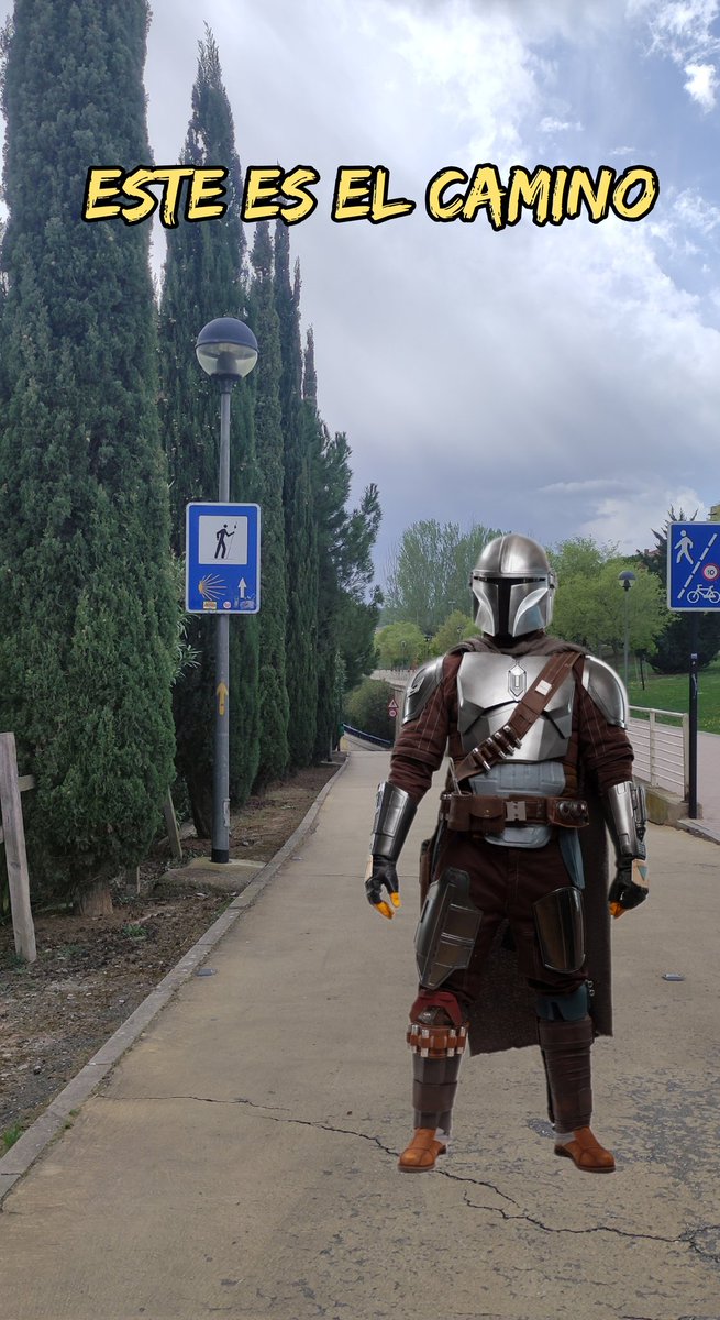 SanroDaori's tweet photo. Este es el camino #esteeselcamino @StarWarsEs @StarWarsSpain @starwars #StarWars https://t.co/npCIr6rX9C