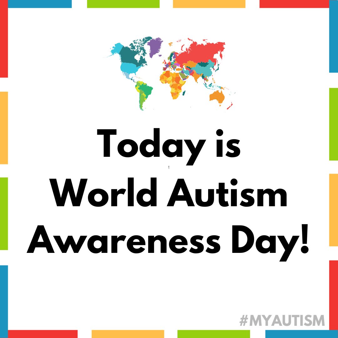 Today is #WorldAutismDay! Share with us how you #GoBlue today or show your pride for the #autism community!