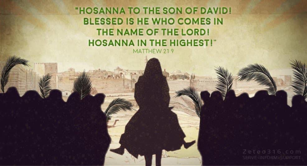Holy Palm Sunday…