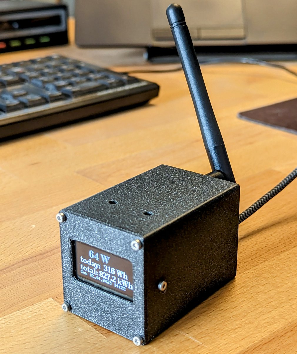 Die fertige openDTU macht große Schritte. Die Anleitung zum Bausatz ist schonmal fertig: 

github.com/Binary-Kitchen…

Bald folgt noch der Bausatz im Shop. Damit könnt ihr euer Balkonkraftwerk auslesen (vorausgesetzt ihr hab einen Hoymiles Wechselrichter).

Danke an <a href="/tbnobody/">Thomas B.</a> !