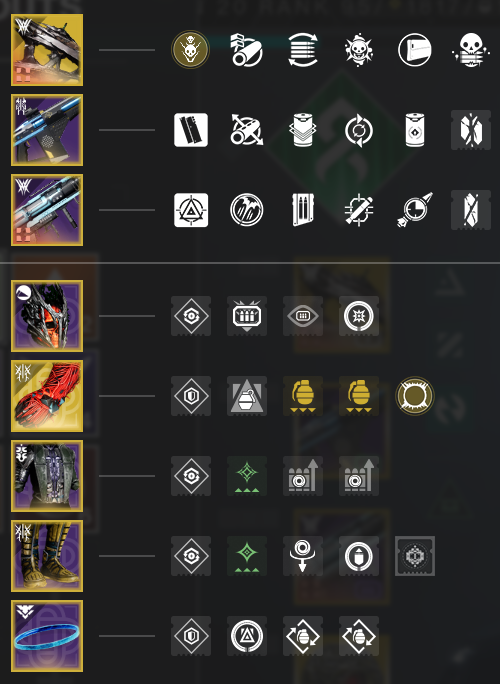 Destiny Build Hub on Twitter "Destiny 2 S20 SUSPENSION OSTEO Exotics