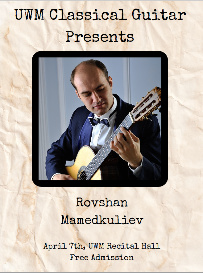 Rovshan Mamedkuliev in Concert: Friday, April 7, 7:30 PM - mailchi.mp/95a8fce85bac/r…