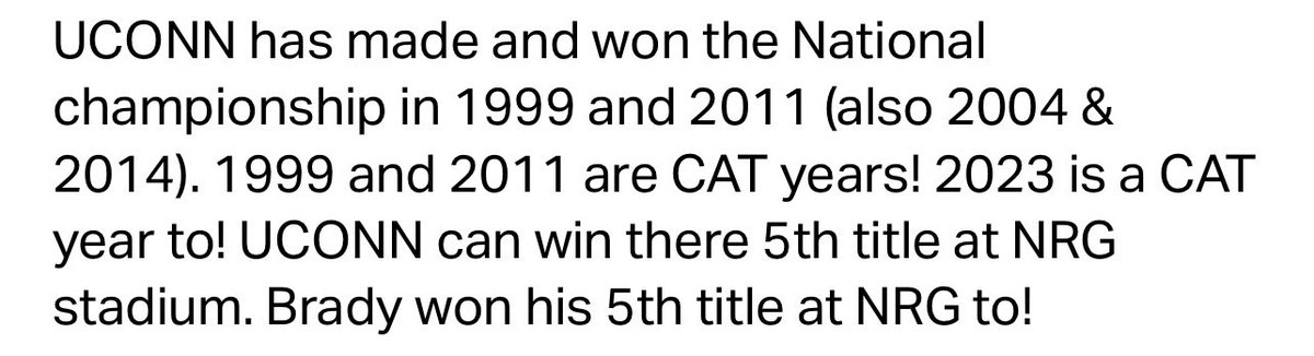KingsDecrypt's tweet photo. CONGRATS EVERYONE ON PATREON!!!

UCONN makes Final 4 +450 ✅
UCONN wins Title +2000 ✅

Our March Madness futures were a success! 

SENT BACK ON FEBRUARY 13th! DAY After the Super Bowl! 

#MarchMadness #FinalFour 

👑 https://t.co/pEqJwcoS8Q 👑 https://t.co/THbqkpSo0l