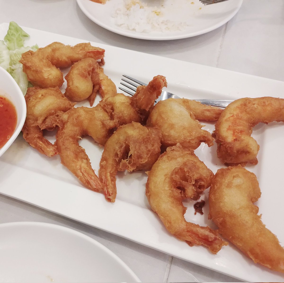 LoststarRay's tweet image. Clear Soup with Tofu with Minced Pork, Battered Shrimp, Stir Fried Spicy Seafood #sundaymenu 💚🌱🌿🍀