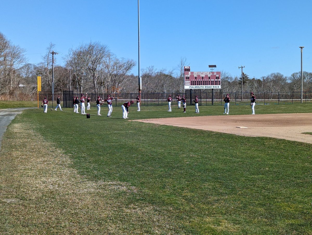 BACK AT IT! Doubleheader Scrimmage vs Falmouth today at Guv Fuller. Season starts Wednesday. #ROLLSADERS <a href="/GDCrusaders/">Athletics</a>