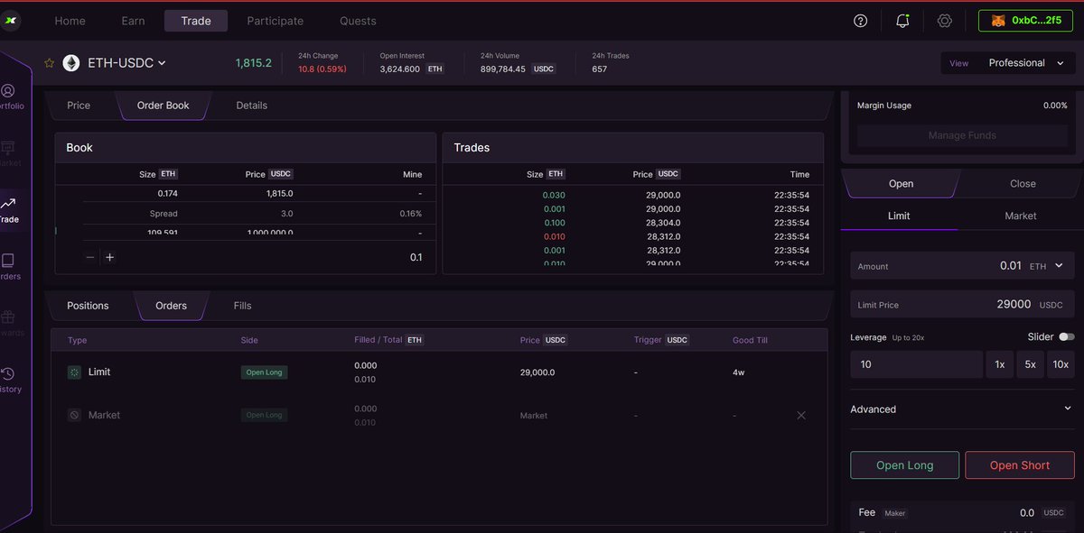 xu_jarvan's tweet photo. @zkxprotocol  #ZKXTestnet https://t.co/lDgIOqL1NE