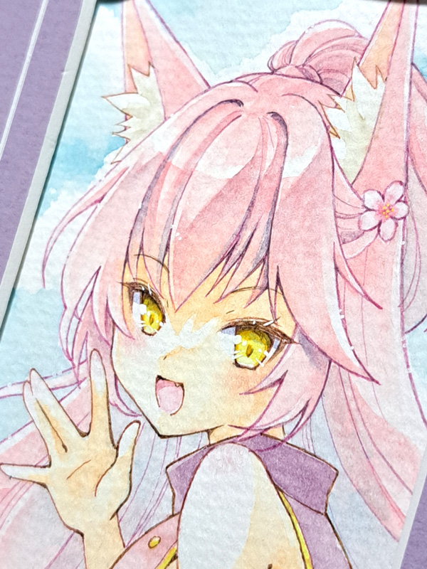 「BOOTHに新作原画追加しました。あと冬コミ新刊の下着狐ちゃんイラスト集在庫終了」|ささつゆ🦊5/5【COMITIA144】H28b📚5/6【A40】参加のイラスト