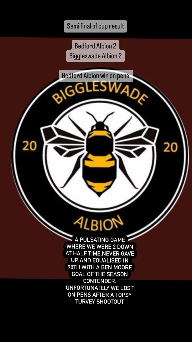 Biggleswade Albion FC (@bwalbionfc) on Twitter photo 