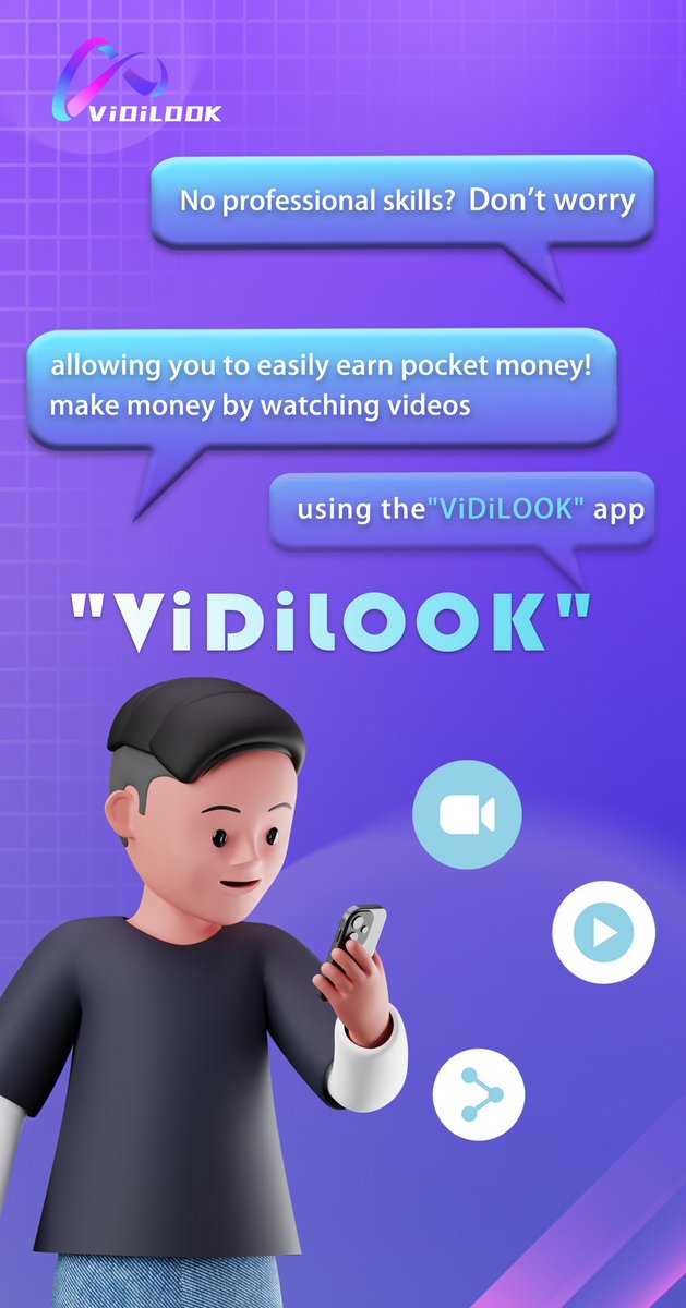 ViDiLOOK_Direct's tweet photo. Watch to Earn! As one of ViDiLOOK's main sources of income, you can earn VDL tokens just by watching ads!  Stop wasting time on other short video sites and monetize your attention!  Download the ViDiLOOK app now and discover more ways to earn income!#tiktokhot #Airdrop #NFTs https://t.co/dtCDeOpeNm