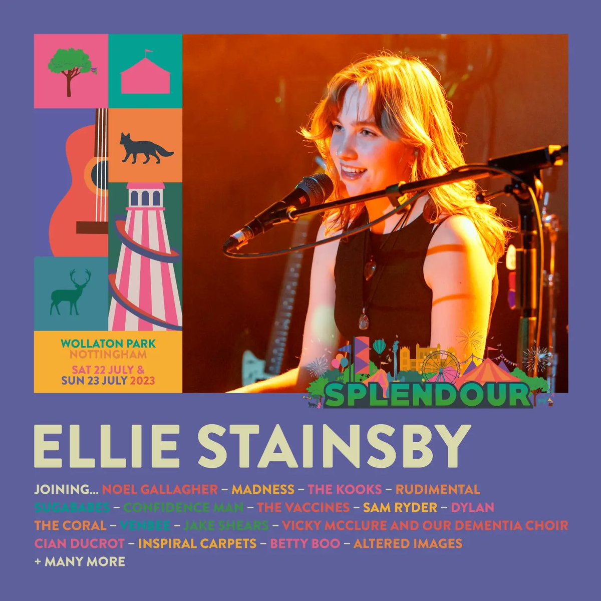 I'm playing Splendour!! Get your tickets soon for this amazing lineup! 

Sunday 23rd July 🤍