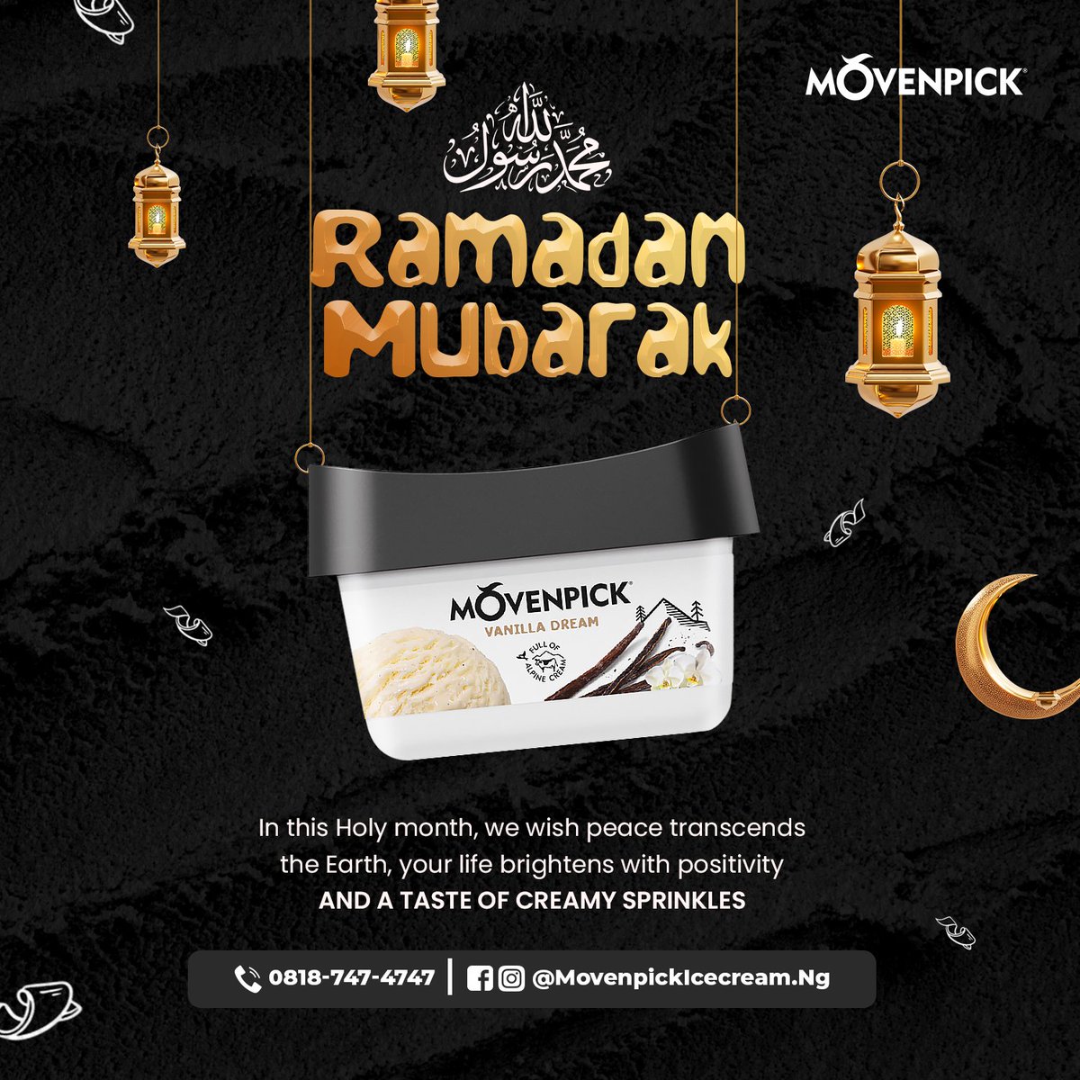 movenpickng's tweet photo. A lovely Iftar with a scoop of Movenpick Ice cream will be a worthy serving to delight your taste bud in this Ramadan season.
We are just a call away; 081874747444...

#icecreamcone #icecreaminabuja #movenpick #movenpickicecream #MovenpickIce https://t.co/JoZXSVFw79