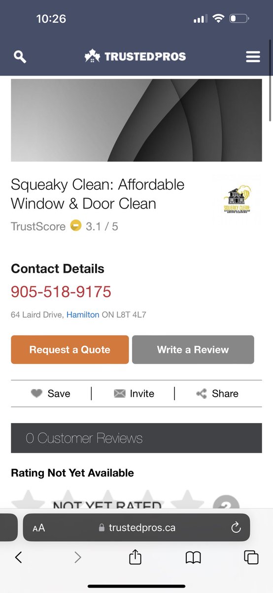 Squeaky Clean: Affordable Window & Door Cleaning tweet media