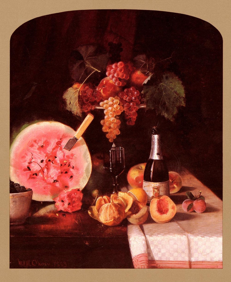 artistchase's tweet photo. Still Life With Watermelon, 1869 #chase #merrittchase https://t.co/09QE1YbJAL https://t.co/6E324MaJZW