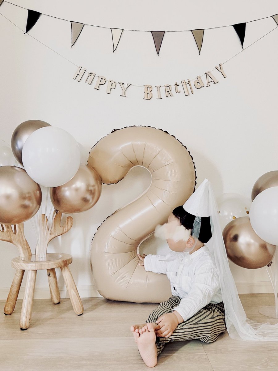 aa__kanen's tweet photo. 昨日は息子2歳の誕生日でした🎂
毎日癒しと笑いをありがとう✌️ https://t.co/JtINb3HNo0