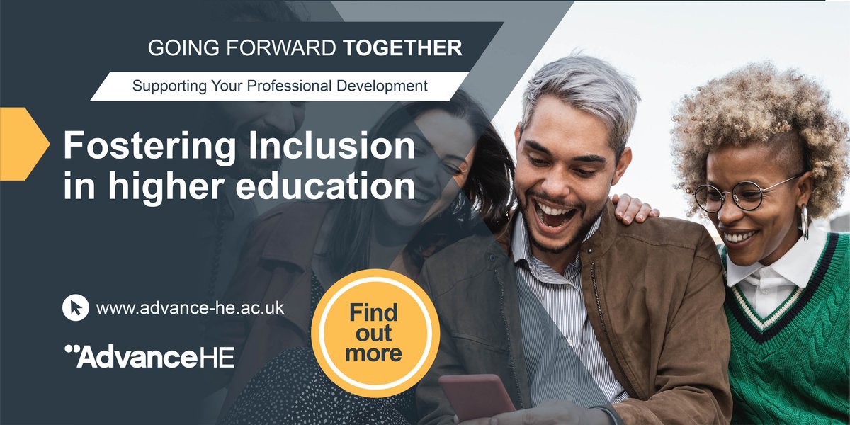 Interested in improving #diversity, mental #wellbeing and student #engagement within your institution? 

Learn about our portfolio of programmes and events that foster #inclusion. 

Find out more: bit.ly/3FZ04uV