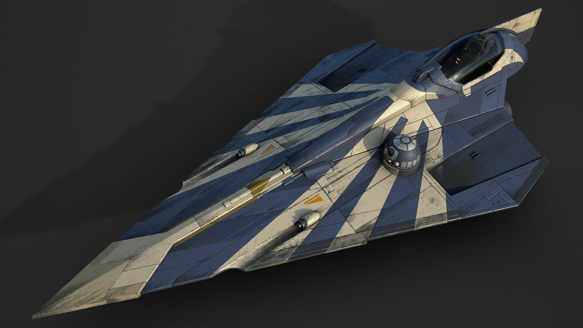 After many years on the top of my #StarWars star fighter list, the A Wing has been usurped...by the Delta7 Jedi Star Fighter.

Thank you for your understanding during this confusing time.