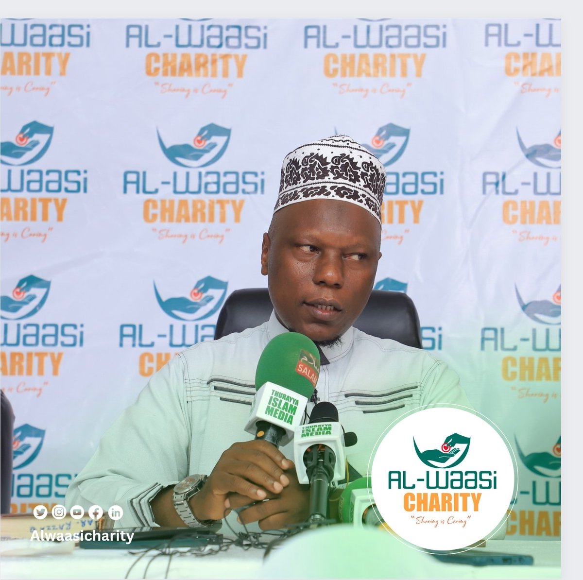 Alwaasi charity invassion. Hosted at masjid bakuba kisaasi. May allah except. #RamadanKareem #islam <a href="/AlwaasiCharity/">ALWAASI CHARITY FOUNDATION</a>