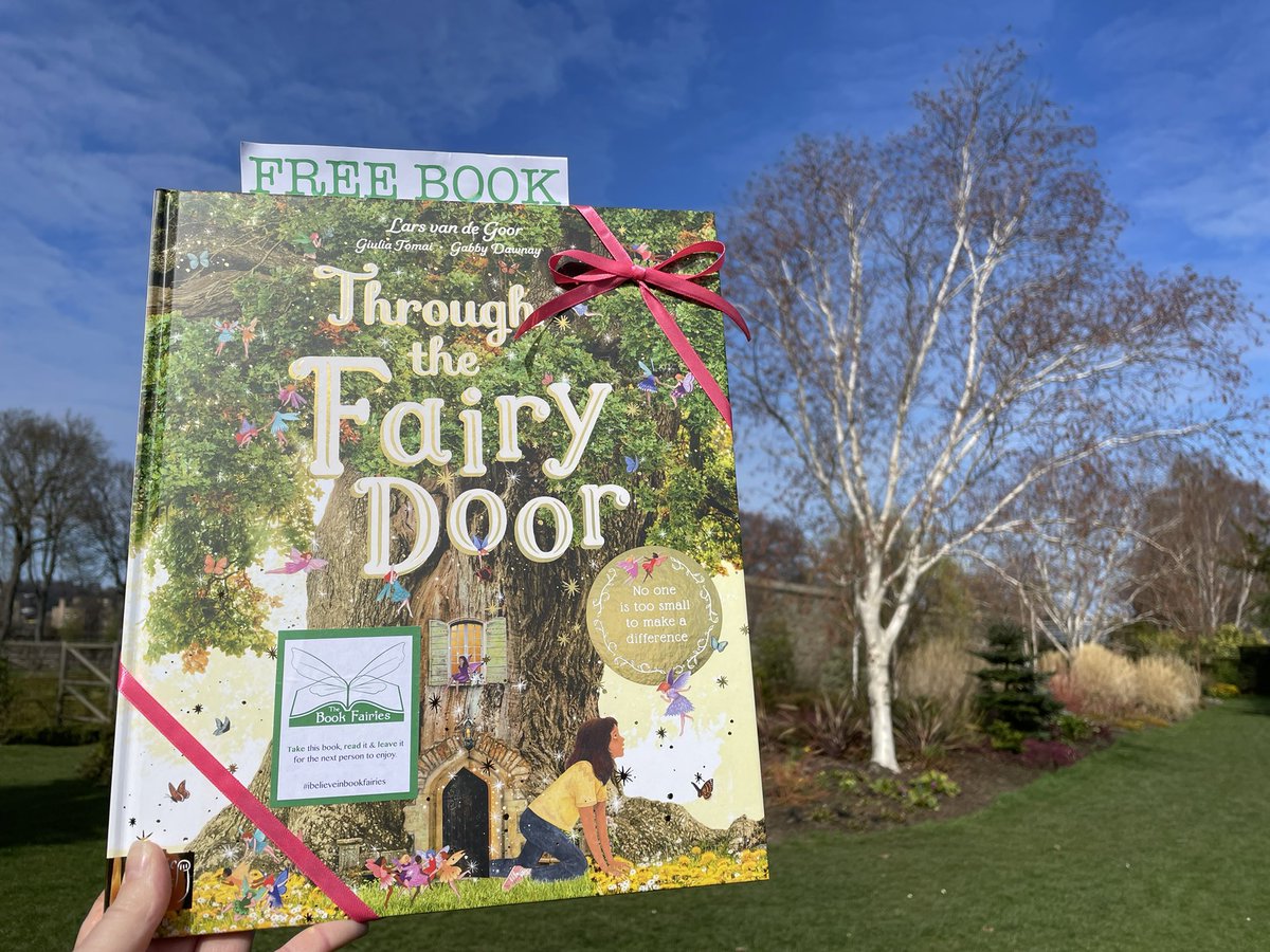 Jennife09761350's tweet photo. “Everything living is growing, says the fairy”
The Book Fairies are sharing copies of #ThroughtheFairyDoor today! What a perfect book for us to hide. Who will be lucky enough to spot one?
#ibelieveinbookfairies #TBFFairyDoor #TBFMagicCat #MagicCatPublishing #Edinburgh https://t.co/17bNEvd5cw