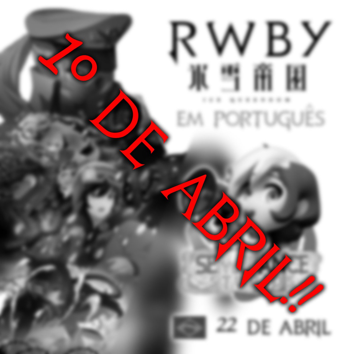 SemblanceStBR's tweet photo. 1º DE ABRIL!!

Sim, nosso anúncio da fandublagem de RWBY: Ice Queendom, na verdade não passou de uma brincadeira nossa de 1º de abril.

Nos perdoem quem ficou animado, mas no momento, não pretendemos produzir nada envolvendo o anime.

A produção do nosso V1 segue normalmente!! https://t.co/jeKhW7Fyw3