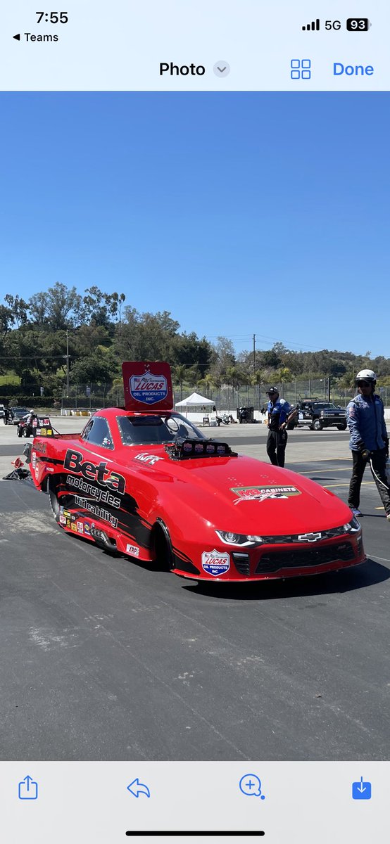 Douggordonraci1's tweet photo. The Lucas oil injector was sitting a little sideways after Q3. We had to do a motor swap before E1 but team estrogen got it done. On to racing Sunday. also got a couple of celebrities to sit in the car. #betausa #lucasoil #lucasmb #ngkracing #hoosiertires https://t.co/GEdc0XhxN2