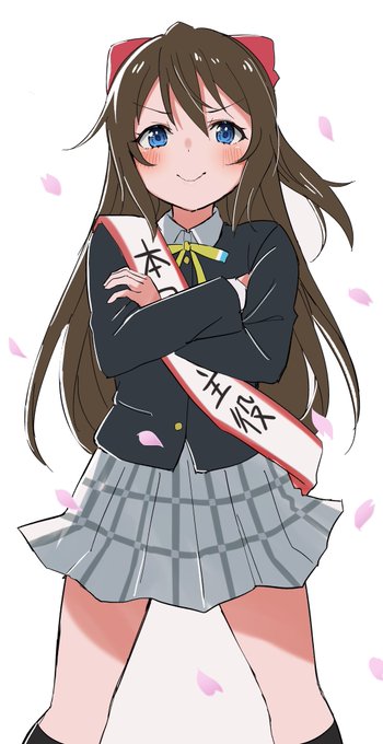 しずくちゃんお誕生日おめでとうございます！去年描いたの！🌸#桜坂しずく誕生祭2023 #桜坂しずく生誕祭2023 