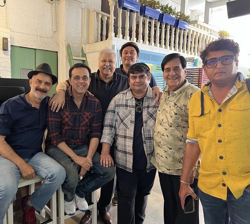 SARABHAI Boys Days Out! Topic of discussion? No, Not the ‘Third season’ but the Gogo Girls🫣 @TheRupali @sats45 @sumrag @Rajesh_rosesh @AATISHKAPADIA @JDMajethia ⁦@DisneyPlusHS⁩ #SarabhaiVsSarabhai #MayaSarabhai #MonishaSarabhai #IndravadanSarabhai