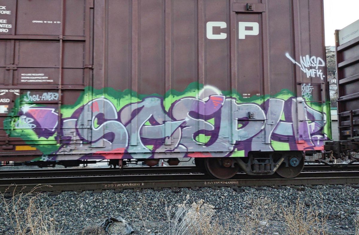 GraffitiExpress's tweet image. saeph
#kamloops #train #graffiti #art 
#saeph