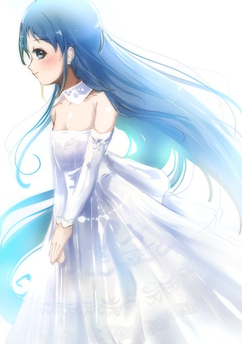 五月雨ちゃん10周年記念ホワイトドレス
公式が出さないなら俺が描く‼‼ 