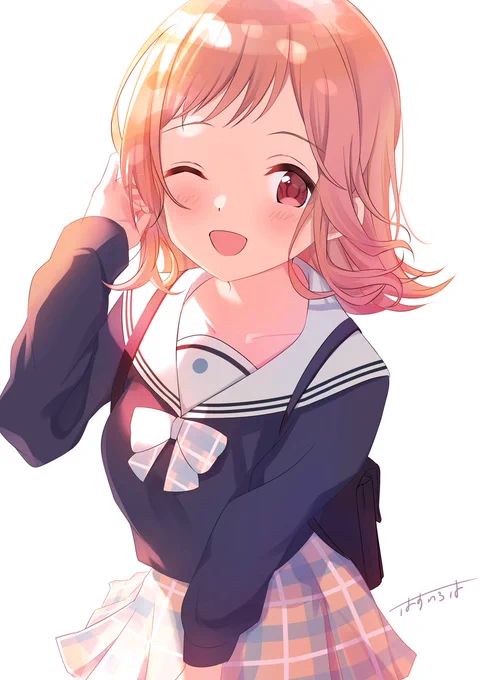 冬コミで描いた真乃です#シャニマスつくってみた #シャニマスイラスト 