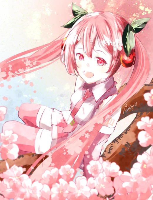 桜ミク #初音ミク  #桜ミク 