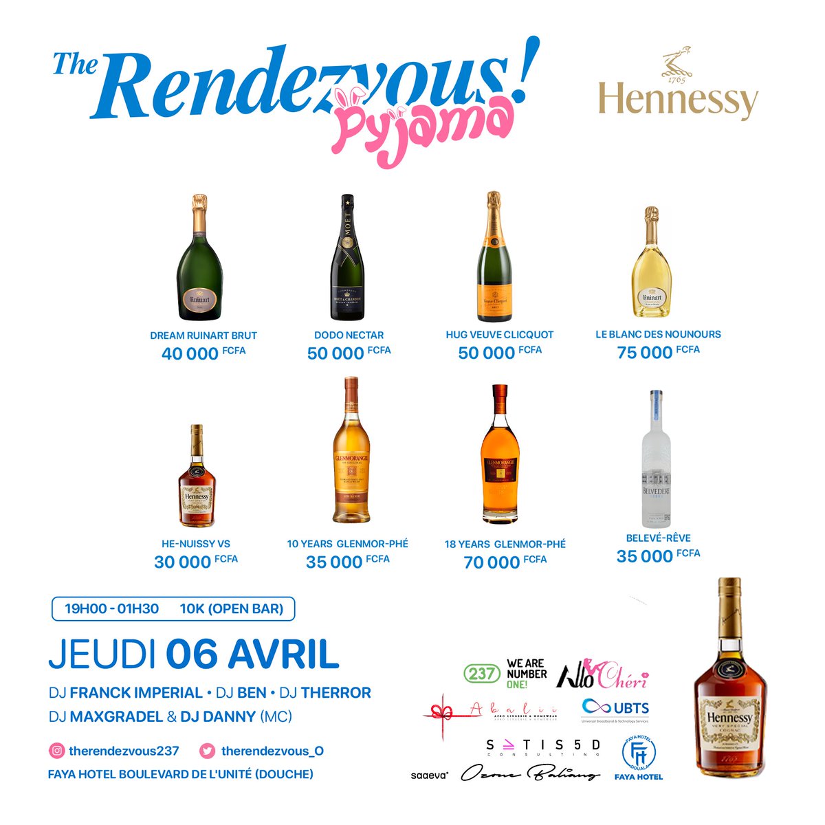 dyManga's tweet photo. @Therendezvous_O #pyjamasparty
Jeudi 06 Avril #FayaHotel
Mes gens @appolinesosso @ludovicwilfri3d Vendredi est Férié 😉 https://t.co/Et1qU6fam7