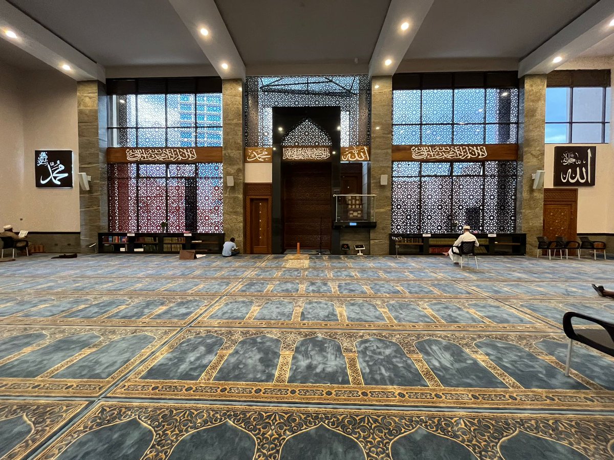 HonAdenDuale's tweet photo. The ultra-modern Masjid, Ngong Road, Nairobi. https://t.co/ksrtg8YnwJ