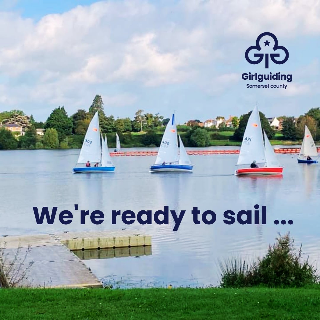 The team are really looking forward to sailing in 2023. Find out more about what we do and get involved today girlguidingsomerset.org.uk/somerspirit #Somerspirit #GirlguidingSomerset #Sailing