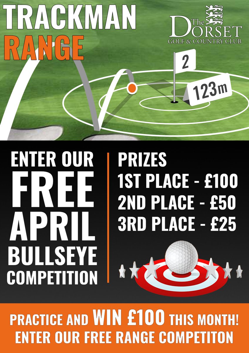 DorsetGolfClub's tweet image. People are loving the chance to win some prizes whilst doing their weekly practice. 🏌‍♂️🎯⛳️

Will you be one of the golfers who get paid to do your practice? 😎

#golf #Trackman #trackmanrange #dorsetgolf #Dorset #pointsmeanprizes