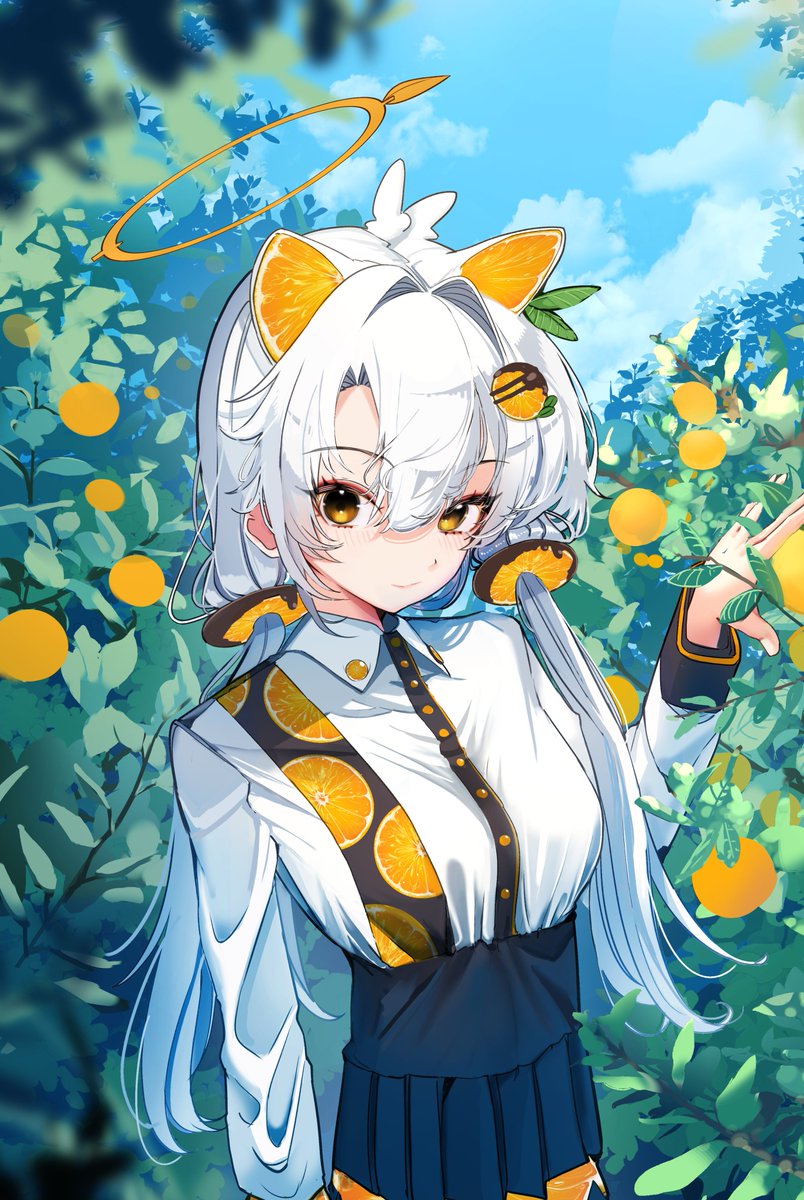 「果実ねこー名刺になりました#オリジナル 」|よめあん/YomeAn!　M3-4月30K-11ab 出ますのイラスト