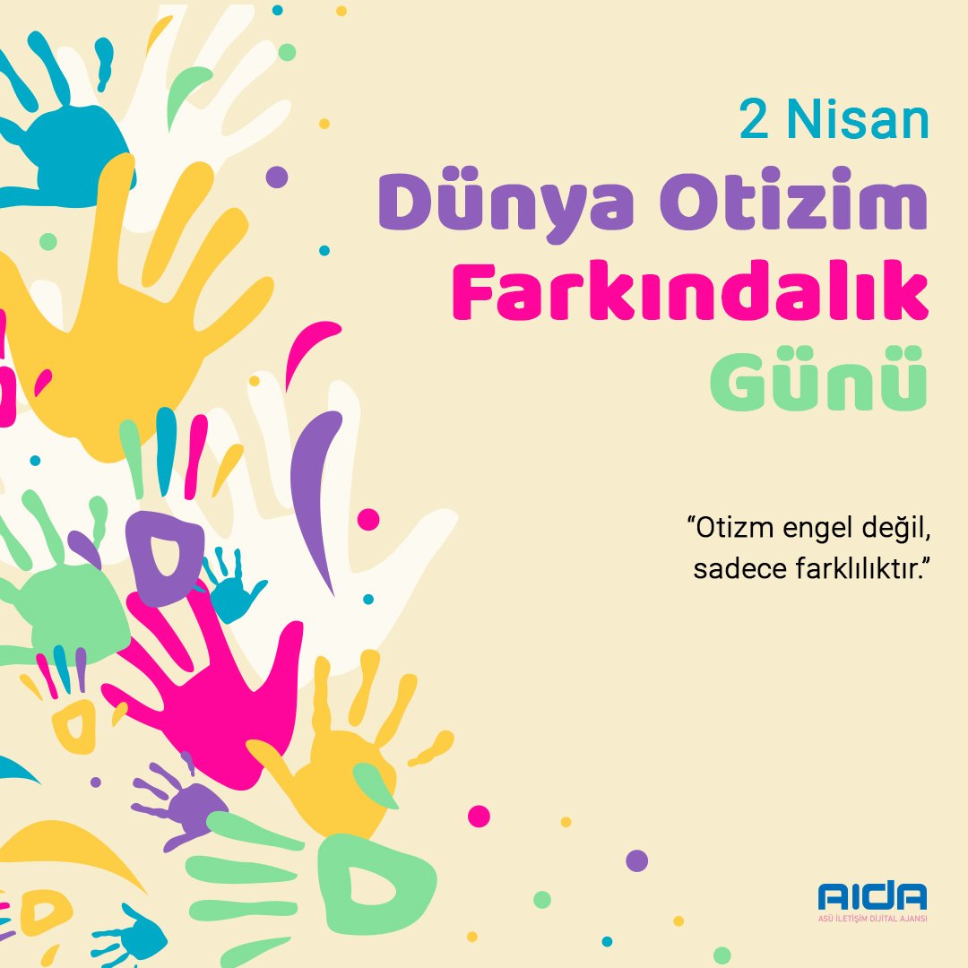 Otizim engel değil, sadece farklılıktır.😎💪
#otizimfarkındalıkgünü #asü #aidajans