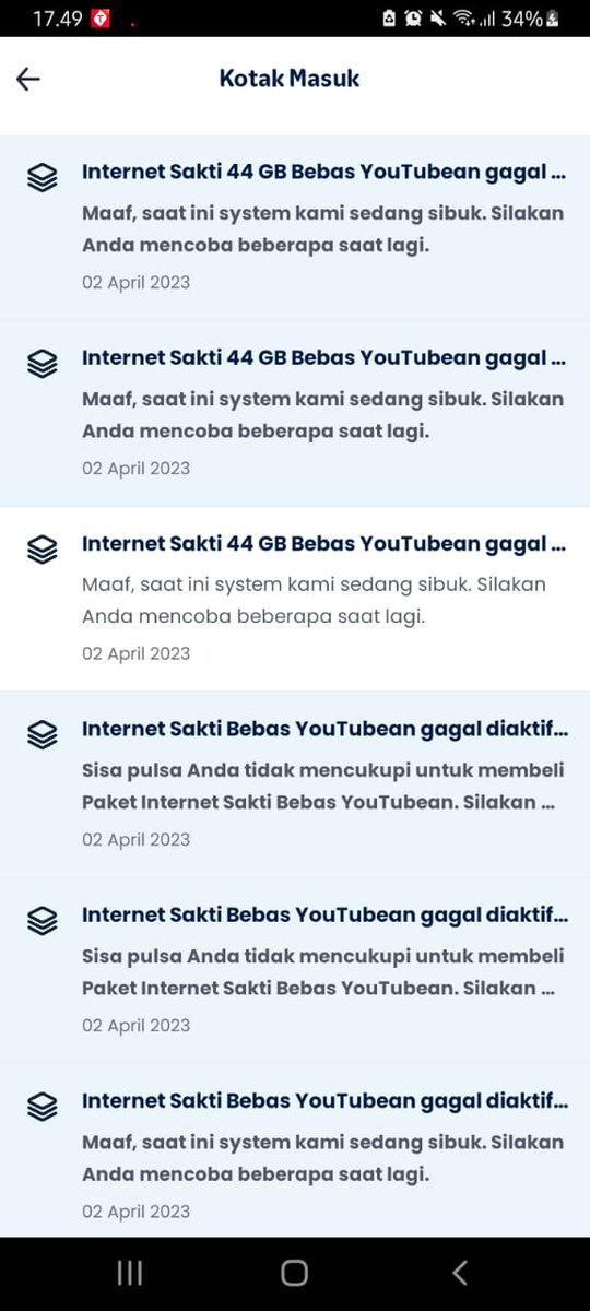 Firdhauscn's tweet photo. selamat sore min @Telkomsel ini kenapa gagal terus ya? tolong dibantu terima kasih
saya sudah clear cache. https://t.co/PvbkbJ181s