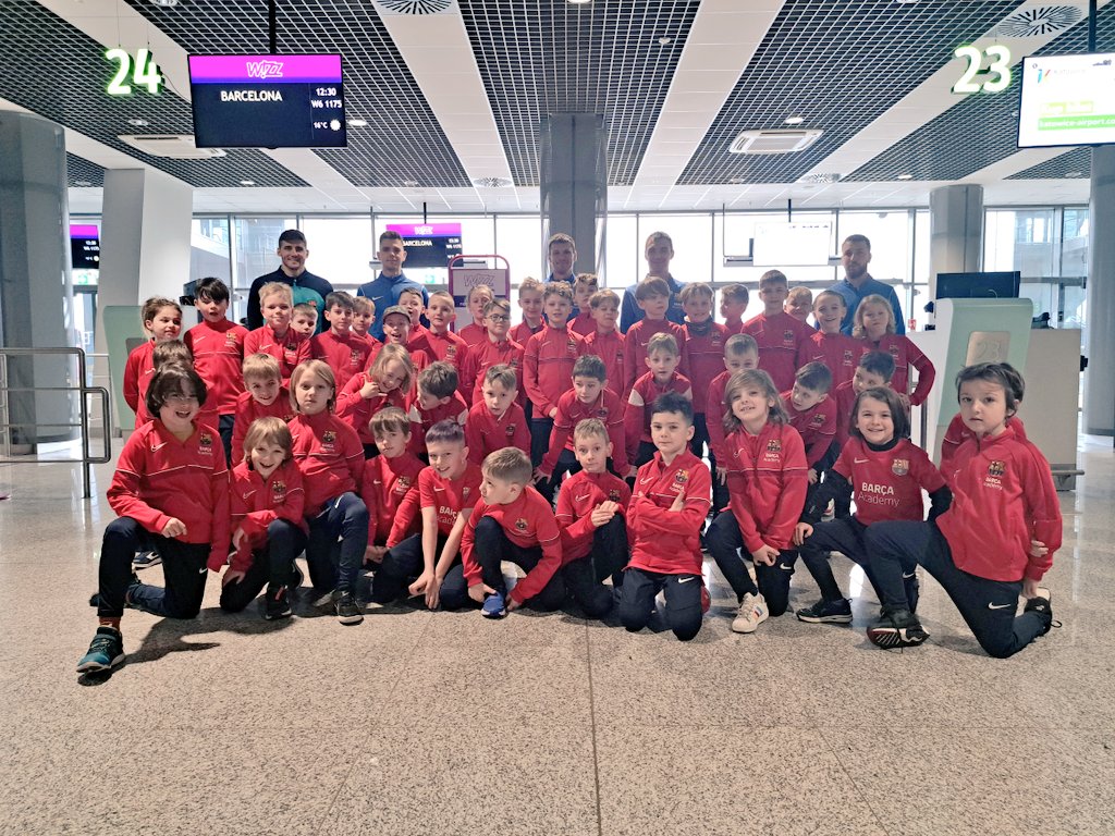 Here we go! 🛫💙❤️ #BarçaAcademyWorldCup #BarçaAcademy #BarçaEscola #FCBarcelona