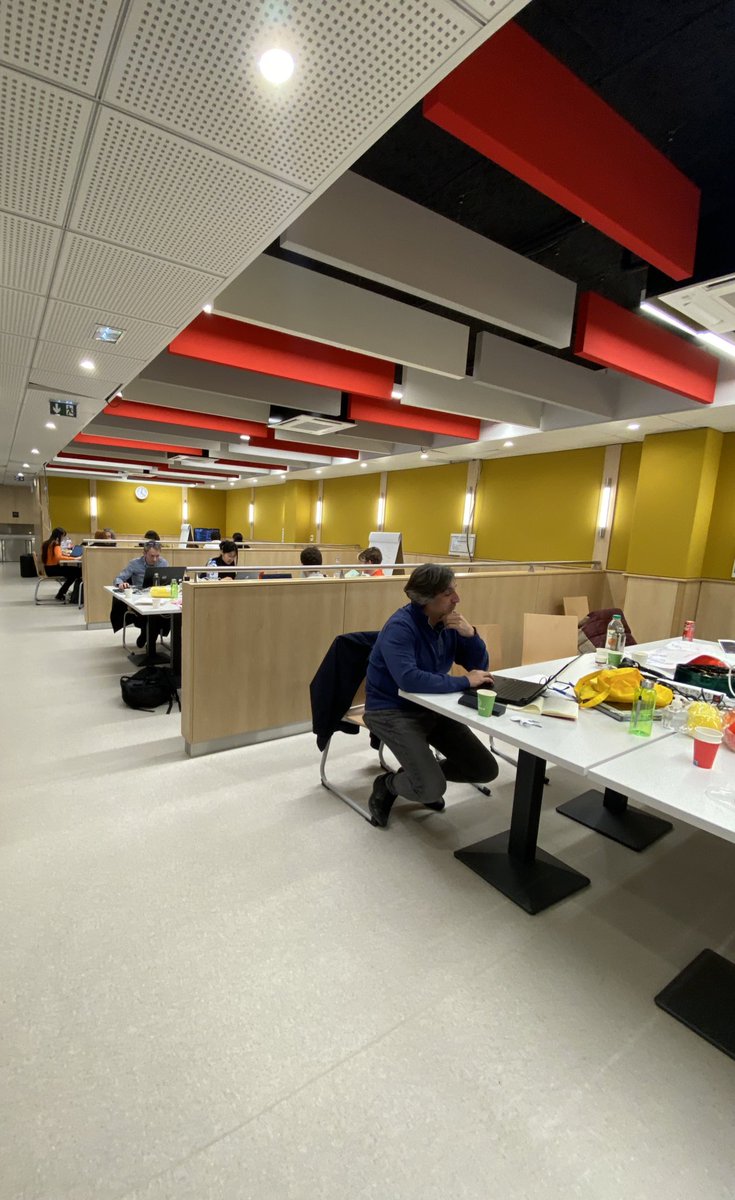 Genopole's tweet photo. Jour 2 - Du #hackathond4gen ! 🚀
Dernières heures pour les équipes avant de présenter au jury leur projet à 14h30 ! ⏳
#hackathon https://t.co/aGOAfVwQ1i