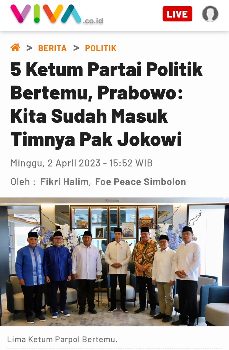 Klo seandainya, misalkan.. 
Ada 3 nama jd capres..

GP di dukung PDIP aja (krn udah nurut sama partai)

PS didukung Jokowi, Gerindra, PAN, PKB, PPP

AB didukung Nasdem, PKS, Demokrat

Nah lhooo.. 
Kalian mo milih siapa..??

😅😅