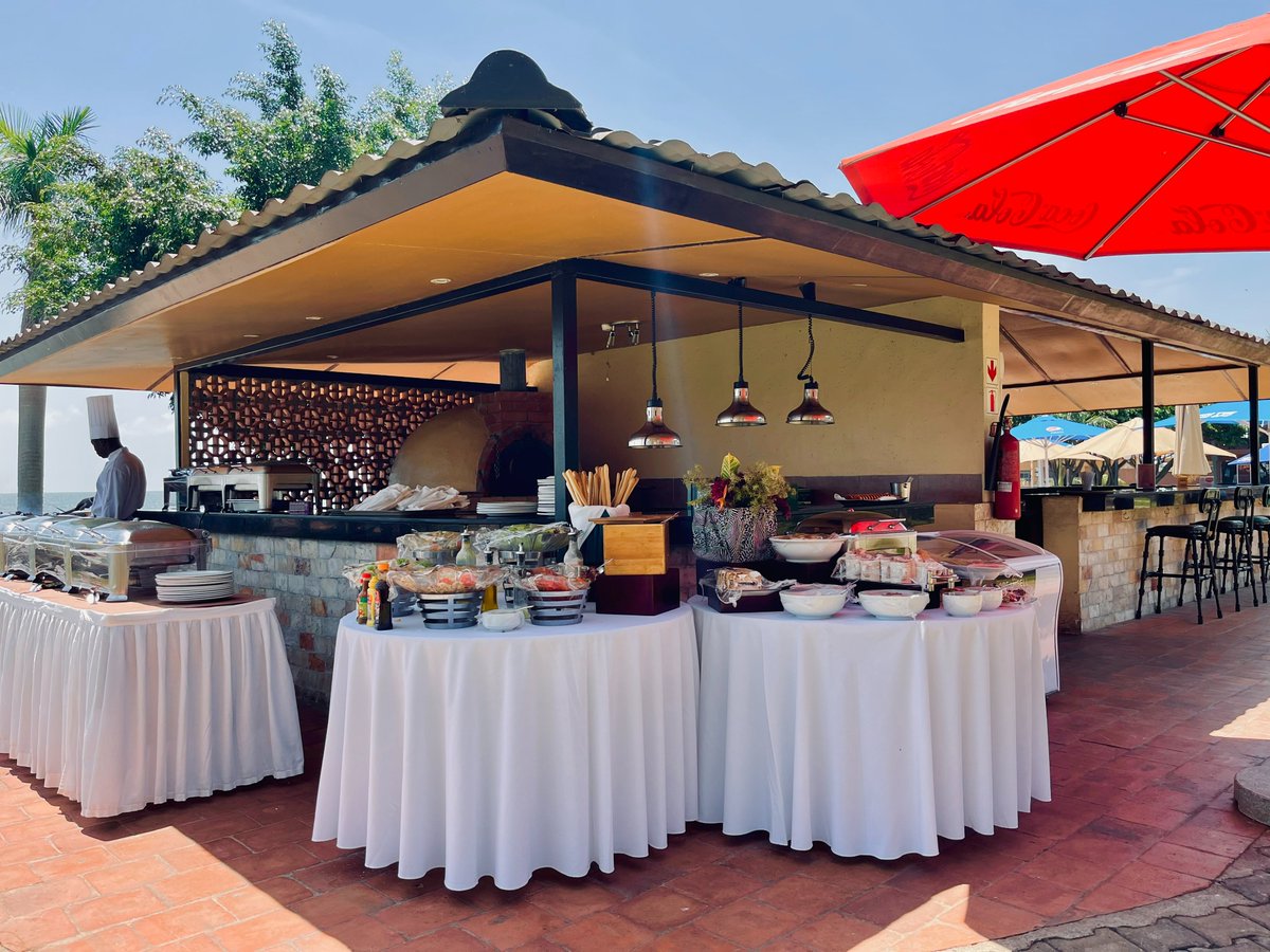 ProteaEntebbe's tweet photo. Join us for the ongoing delicious BBQ buffet by the poolside until 7pm, priced at UGX 55,000 per person
Call +256 414 323 132 for details
#ProteaEntebbe #TidesRestuarant #BBQ https://t.co/y7evIg337P