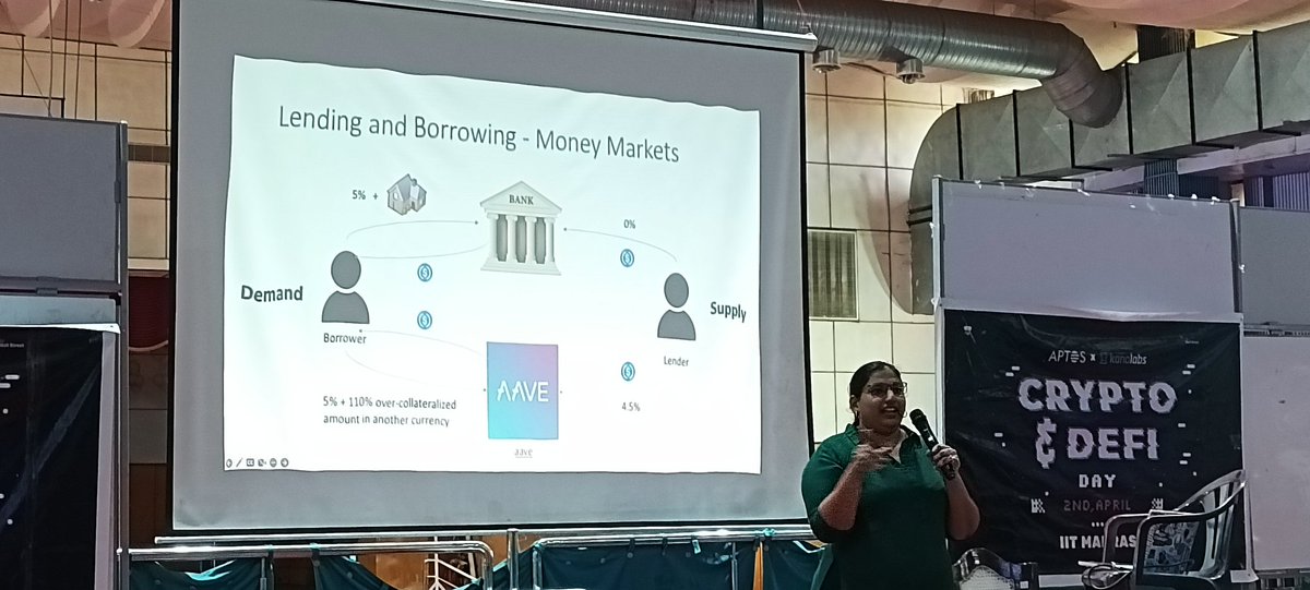 Aravinth_Rajan_'s tweet photo. Mind blown at @iitmadras with @ovia_seshadri Mam's incredible insights on #Crypto lending and borrowing, followed by Augustine sir's deep dive into #Privacy and #Security. And just when I thought it couldn't get any better,Riva Metaverse blew my mind! @Web3Chennai amazing session https://t.co/3kZ1RIPIPc