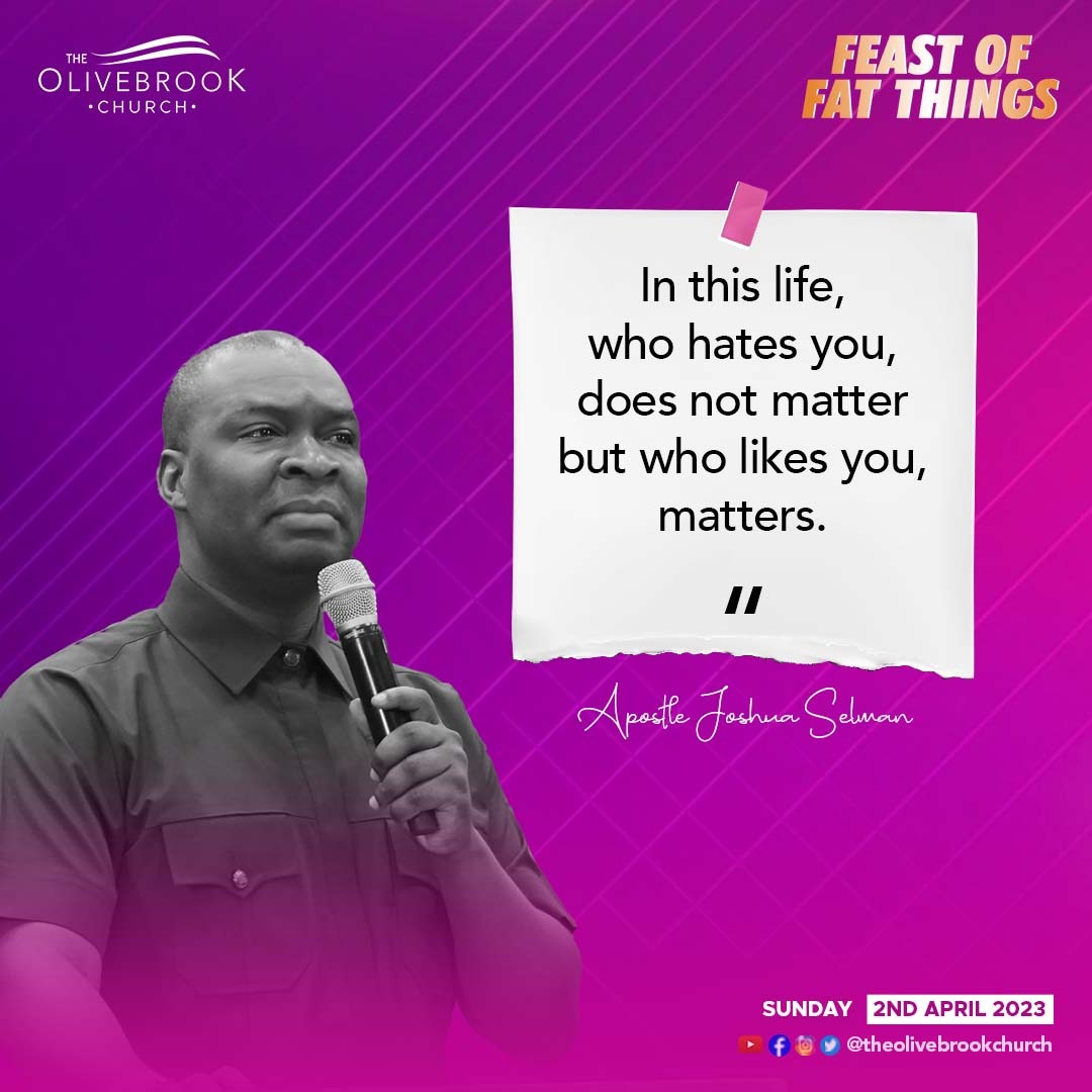 TheOliveBrook's tweet photo. #foft2023
#theolivebrookchurch
#feastoffatthings
#churchesinKubwa
#ApostleJoshuaSelman https://t.co/RAmzXQIVcC