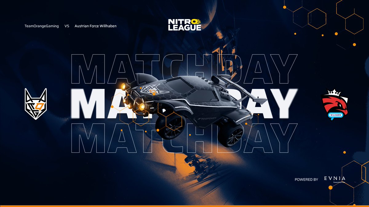 ES IST <a href="/NitroLeagueRL/">Nitro League Legacy</a> GAME DAY! 🔥

Die Jungs haben aus dem Loss letzte Woche einiges mitgenommen - um heute voll aufzudrehen. 🦊

🆚 <a href="/AustrianForce/">Austrian Force willhaben</a> 
⏰ 16:00
📺 Twitch.tv/NitroLeagueRL

#NoFuchsGiven