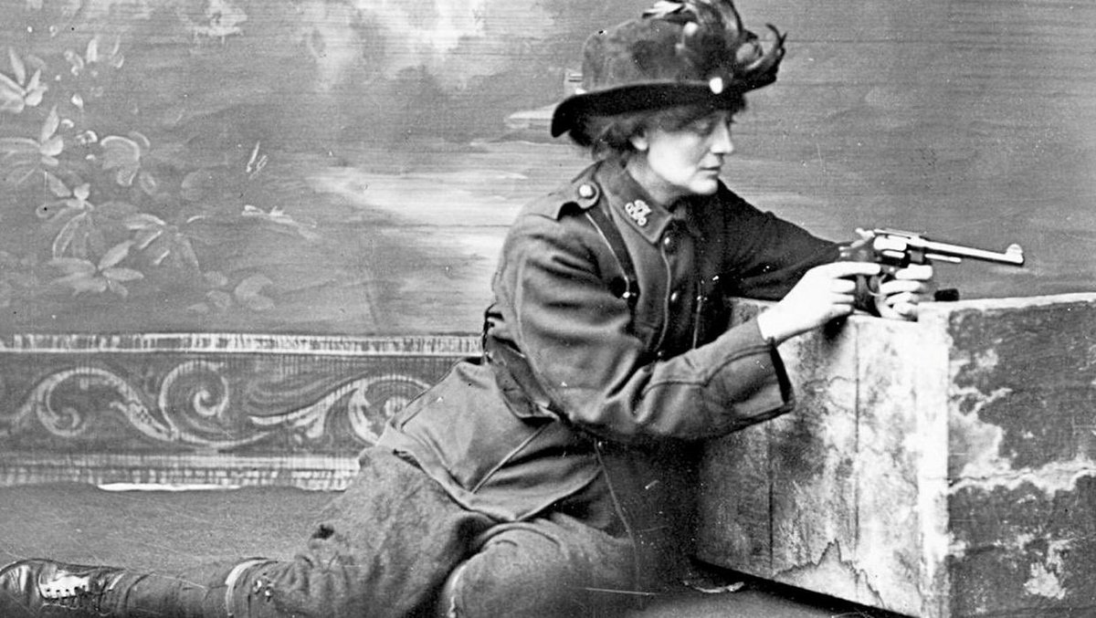 BillyKelleherEU's tweet photo. 104 years ago #OTD Constance #Markievicz became the first female government minister in Europe. A trailblazing woman who lead by example in everything she did. 

We in Fianna Fáil are proud to this day that she helped found and lead our party. 🇮🇪💪🏻🇮🇪 https://t.co/Sg2zJmnvf8