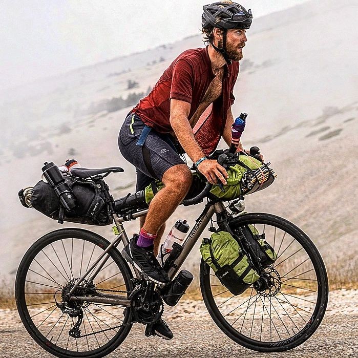 Often, the journey matters more than the destination. Follow @maxschnell555 for inspiration and fabulous adventure photography. #BikepackingAdventure #TwoWheelsOneWorld #AdventureCycling #BikeTouringLife #BikepackingLife #cyclinglife #cycletouringlife #gearupandgo