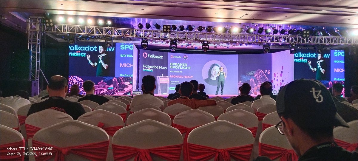 vijayvb195's tweet photo. @_PolkadotIndia  thanks polkadot for conducting the conference https://t.co/q4VkNRl1cs