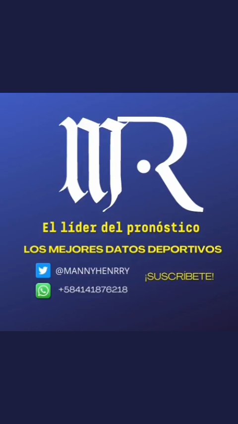 Saludos a todos..!
02/04/2023-Domingo.
MLB ⚾ y NBA 🏀

Me gusta mucho esta morocha en la jornada de hoy.

Baltimore +120⚾

Chicago +2.5🏀

Les agradecería un RT por favor..!

+584141876218
Te esperamos.

Por cortesía del GRUPO PITAZO