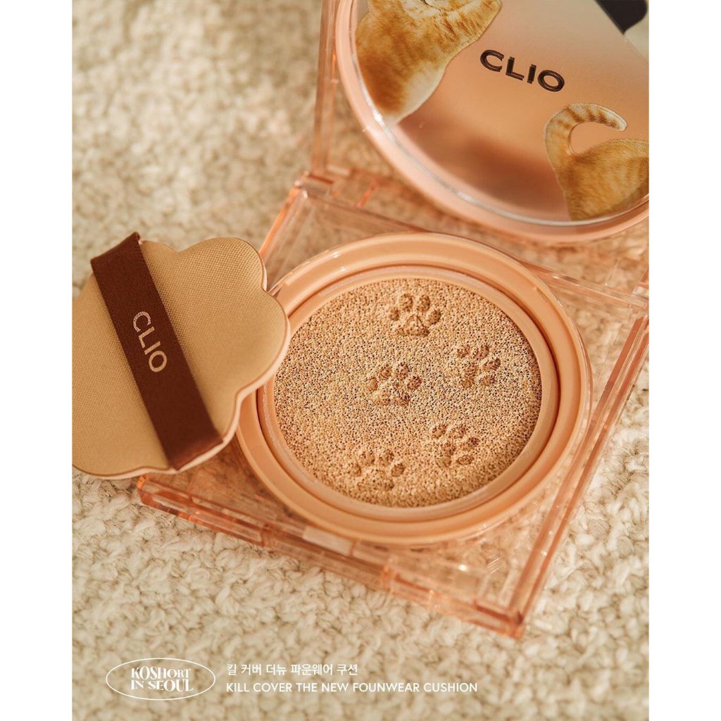 joodypeach's tweet photo. #พร้อมส่ง #CLIO Kill Cover The New Founwear Cushion Set x Koshort in Seoul Limited Edition รุ่นน้องแมว🐱 เบอร์2-4
ในเซ็ทมี
1. คุชชั่น+รีฟิล
2. Sticker
3. Concealer

ราคา 940 บาท
#เครื่องสําอางเกาหลี #คสอเกาหลี #HowtoPerfect  #คสอพร้อมส่ง #ของมันต้องมี #ชี้เป้าโปรถูก #ของดีบอกต่อ https://t.co/sExQO7ndNm